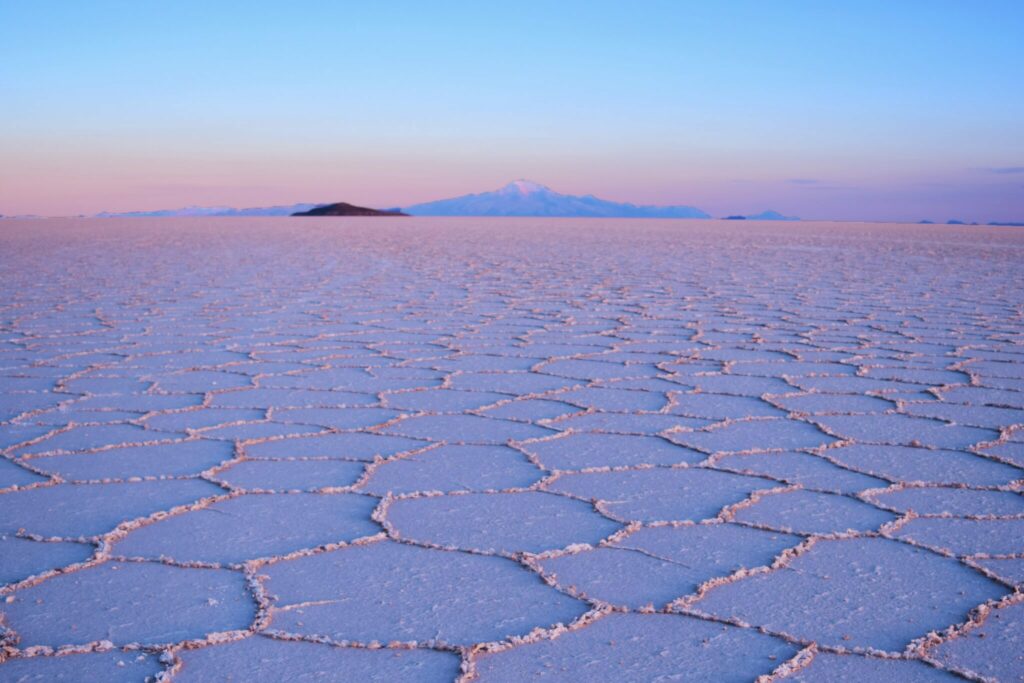 Business visa in Bolivia visa de negocios en Bolivia stock image of salt falts