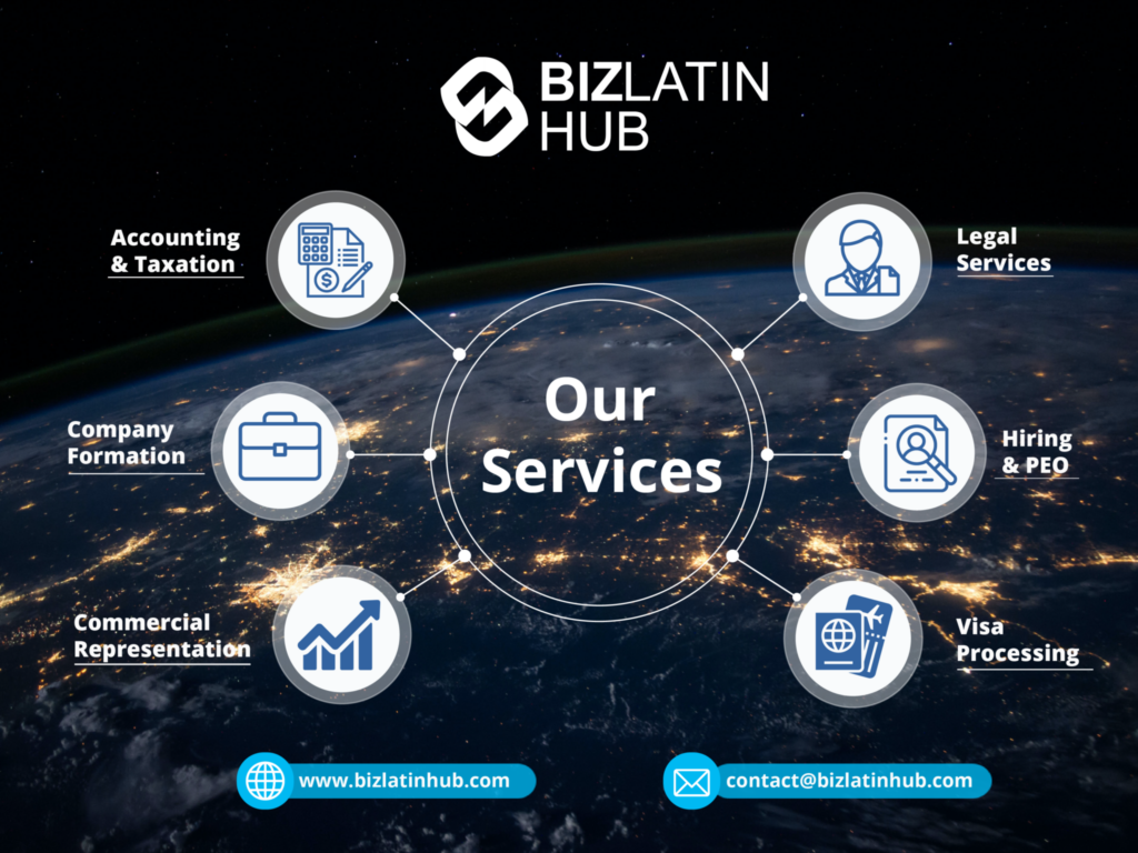 Infographic: Biz Latin Hub's corporate secretarial services in Paraguay